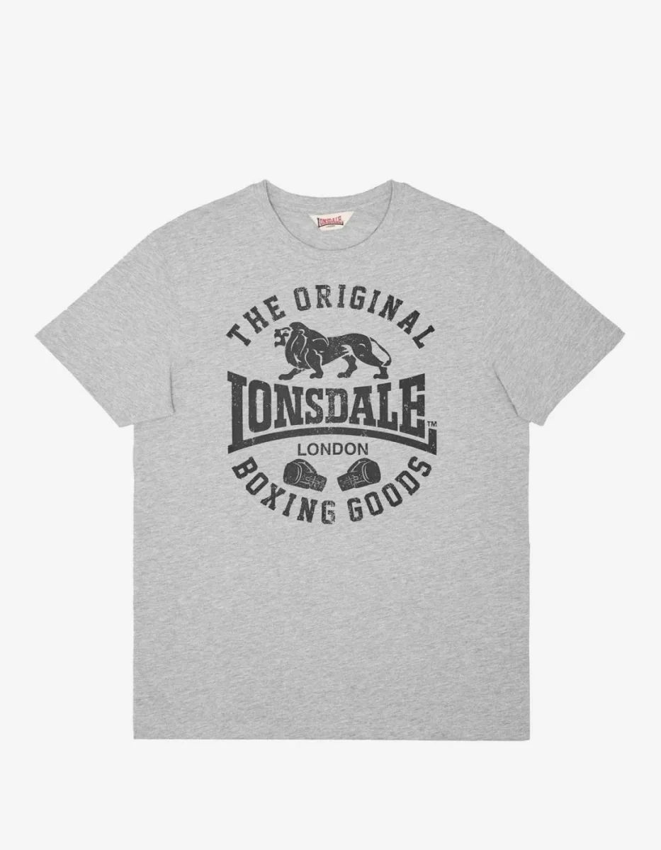 Camiseta LONSDALE GRINTON - Marl Grey/Black - Imagen 6