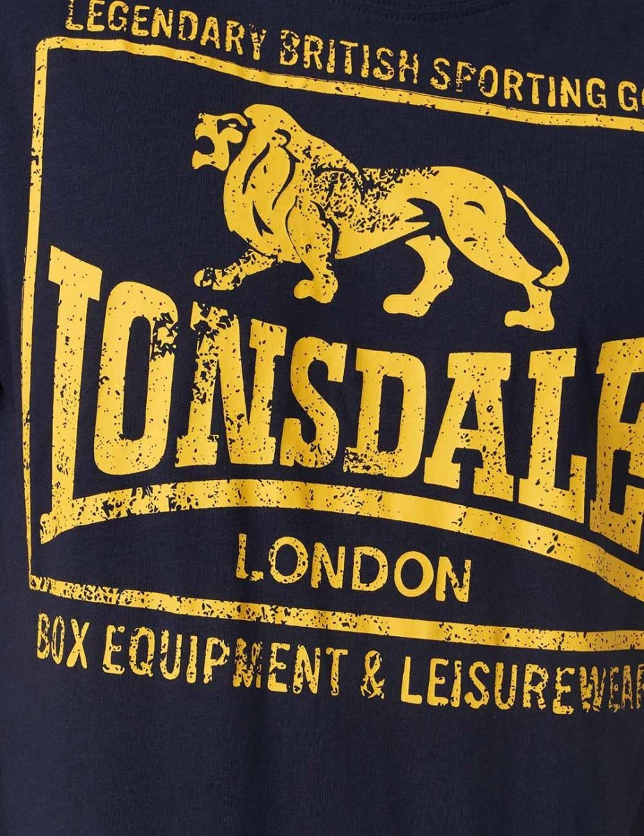 Camiseta LONSDALE HOUNSLOW - Navy - Imagen 3