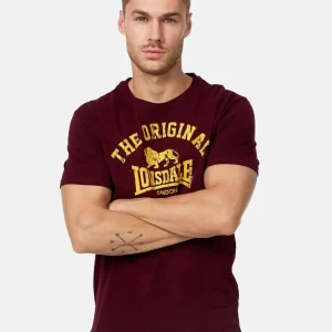 Camiseta LONSDALE ORIGINAL - Vintage Oxblood