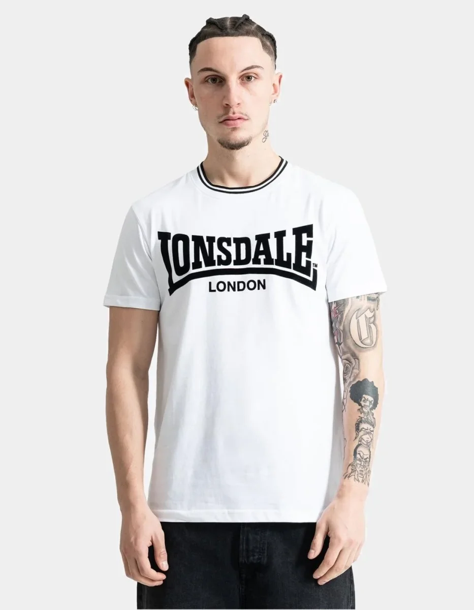 Camiseta LONSDALE POTTERNEWTON - White/Black - Imagen 2