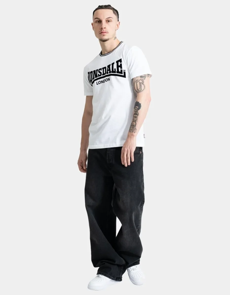 Camiseta LONSDALE POTTERNEWTON - White/Black - Imagen 5