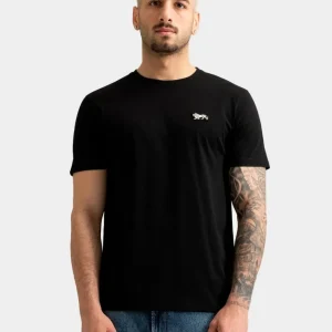Camiseta LONSDALE SPIKHILL - Black/Ecru