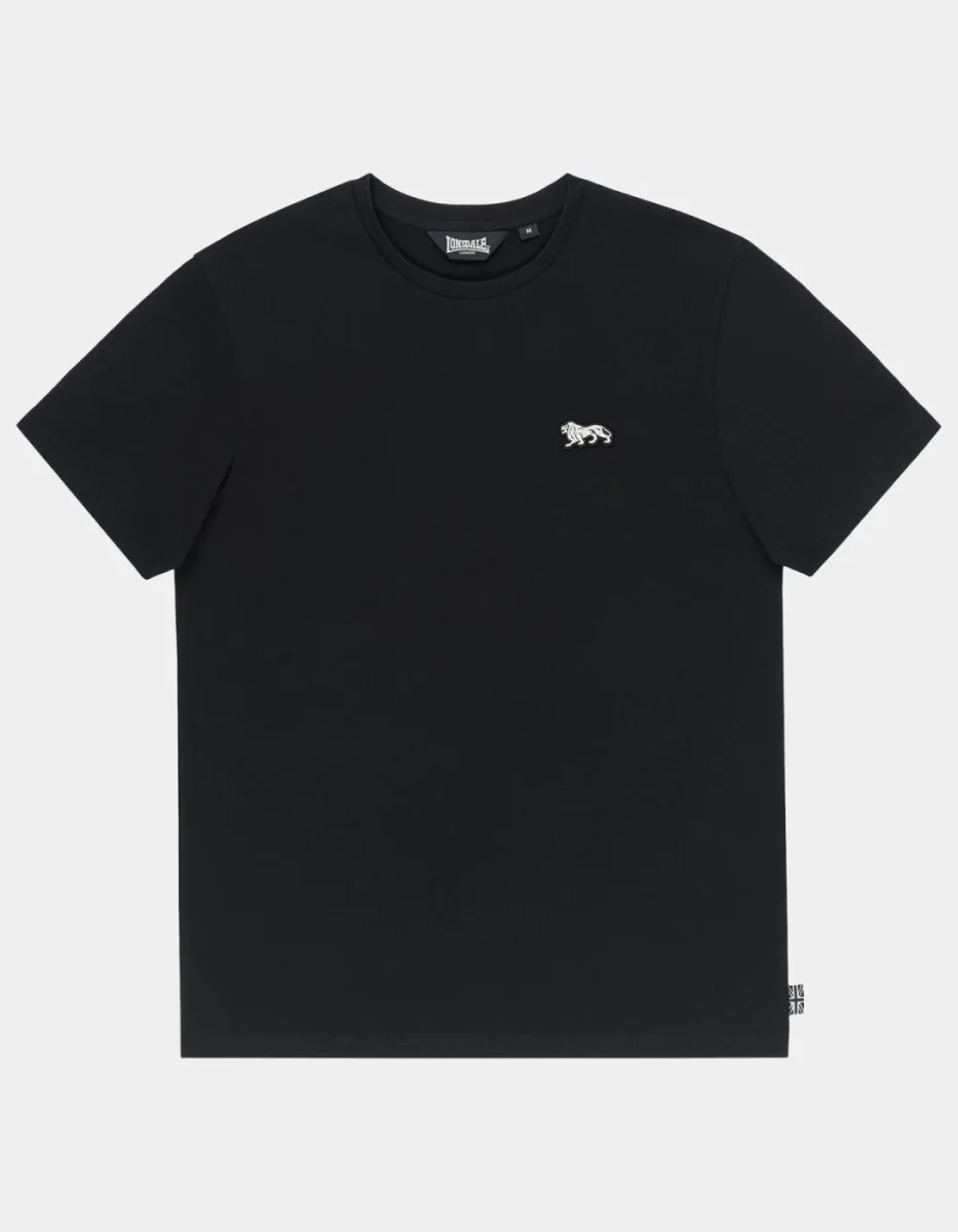 Camiseta LONSDALE SPIKHILL - Black/Ecru - Imagen 6