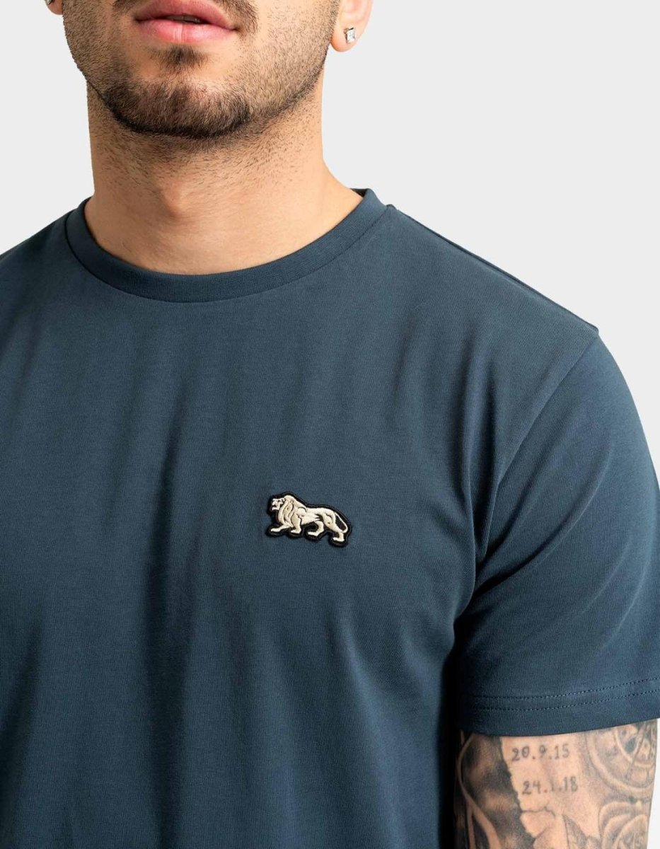 Camiseta LONSDALE SPIKHILL - Orion Blue - Imagen 4