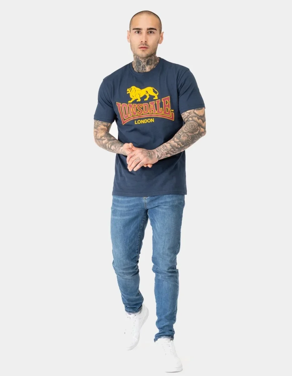 Camiseta LONSDALE TAVERHAM - Navy - Imagen 4