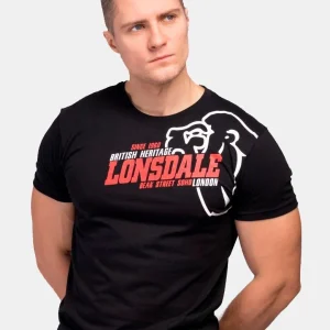 Camiseta LONSDALE WALKLEY - Black