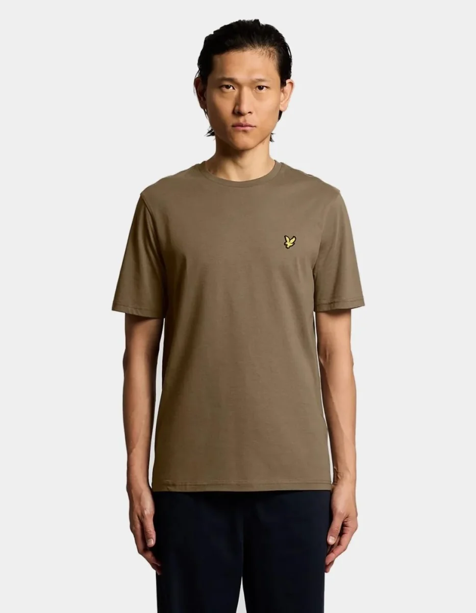 Camiseta Lyle&Scott TS400VOGT - Khaki Ash - Imagen 2