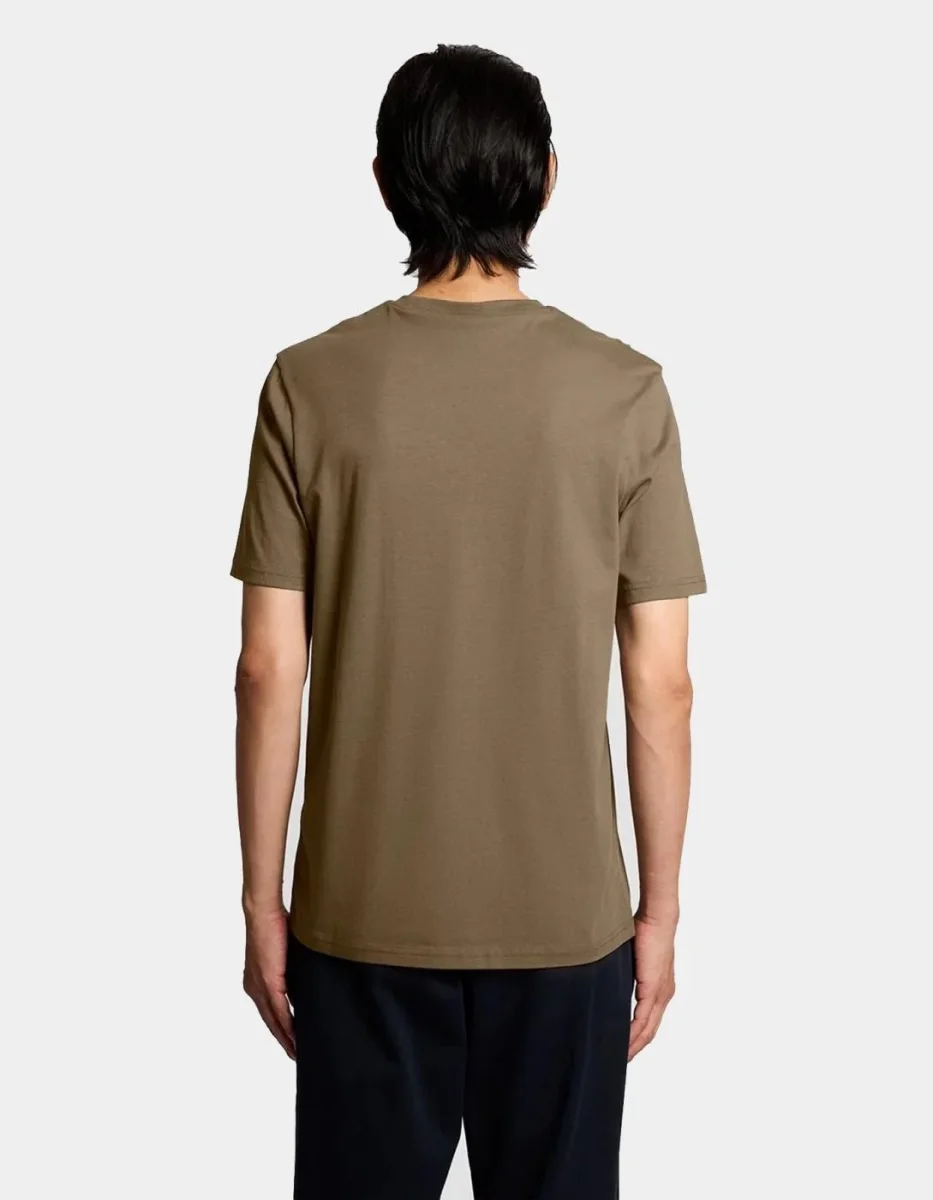 Camiseta Lyle&Scott TS400VOGT - Khaki Ash - Imagen 3