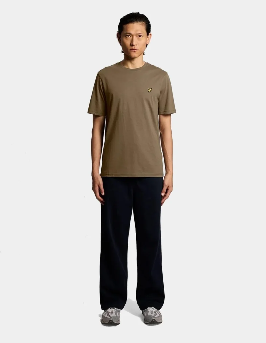 Camiseta Lyle&Scott TS400VOGT - Khaki Ash - Imagen 4