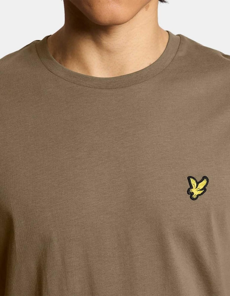 Camiseta Lyle&Scott TS400VOGT - Khaki Ash - Imagen 5