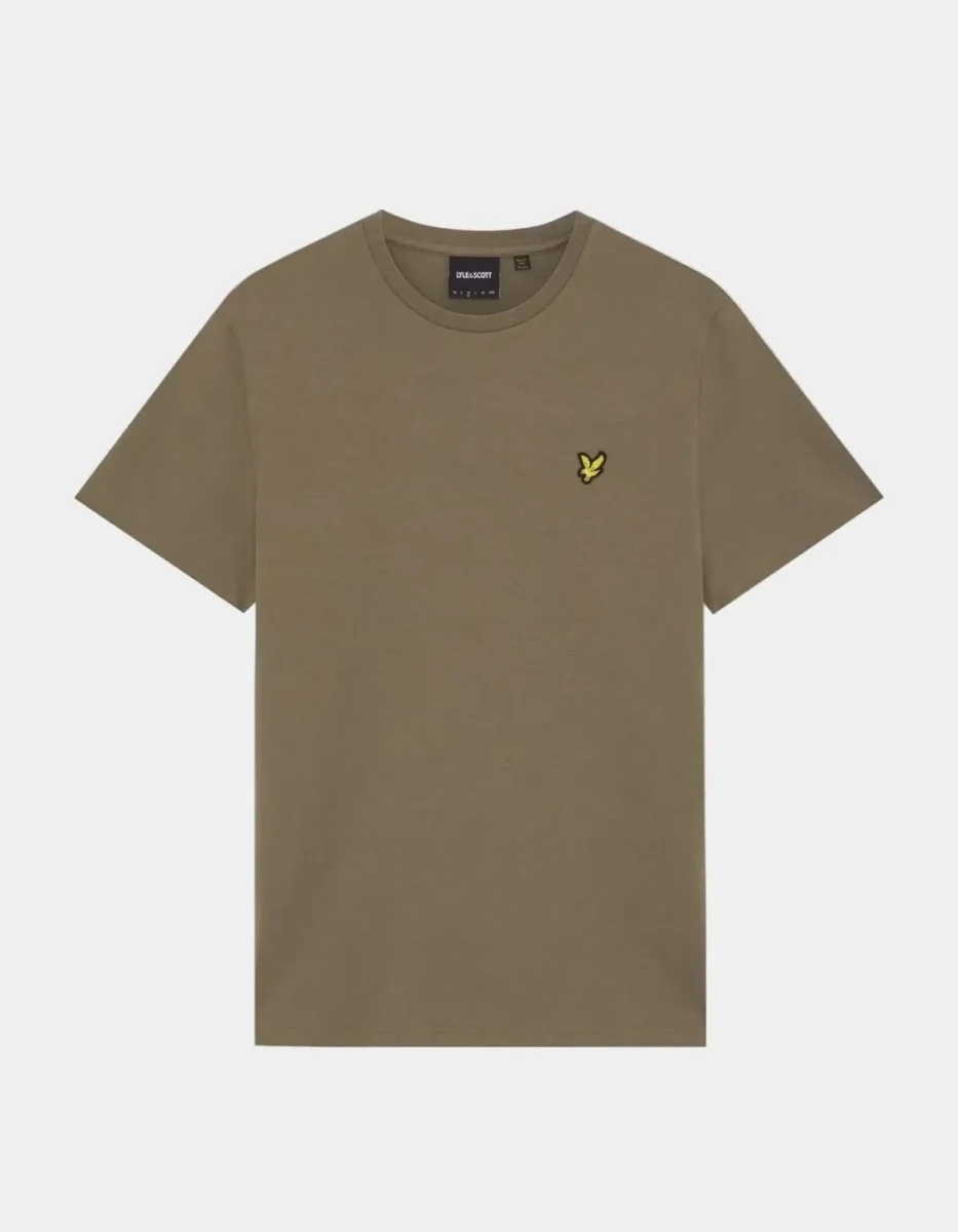 Camiseta Lyle&Scott TS400VOGT - Khaki Ash - Imagen 6