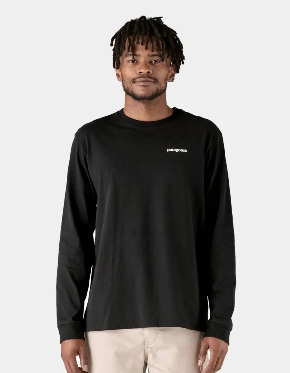 Camiseta Manga Larga P-6 LOGO RESPONSIBILI - Black - Imagen 3