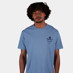 Camiseta OXBOW FISH - Stone Blue