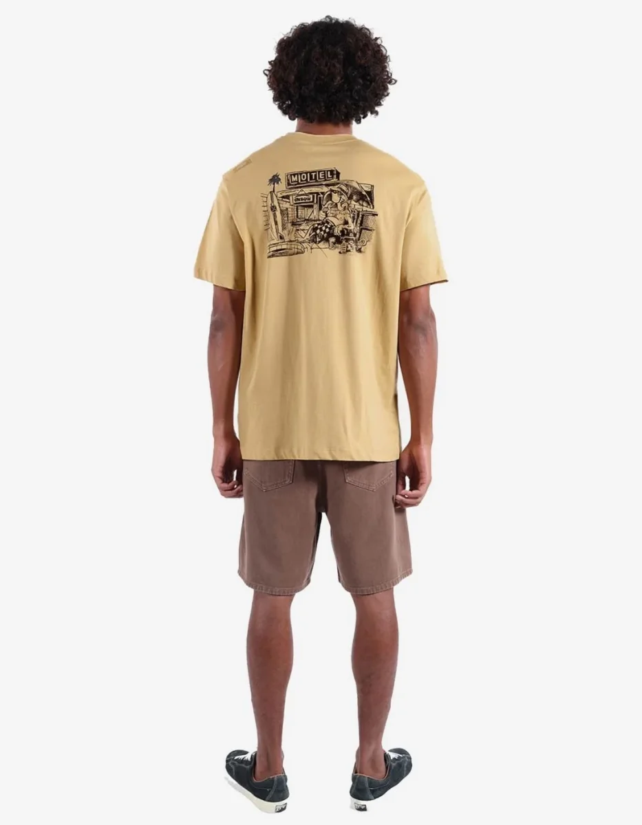 Camiseta OXBOW FLAMINGO - Tan - Imagen 4