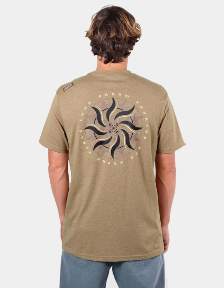 Camiseta OXBOW SHURIKEN - Light Brown - Imagen 2