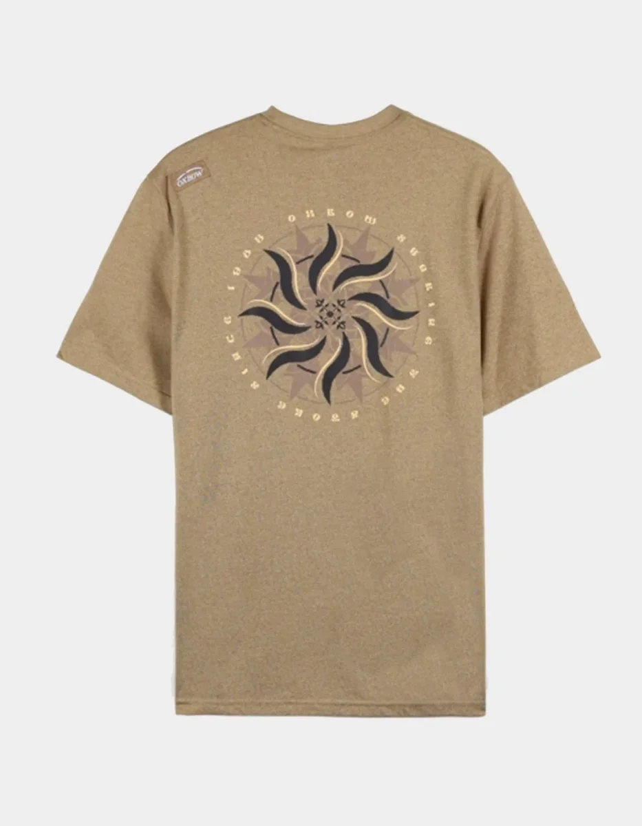 Camiseta OXBOW SHURIKEN - Light Brown - Imagen 4