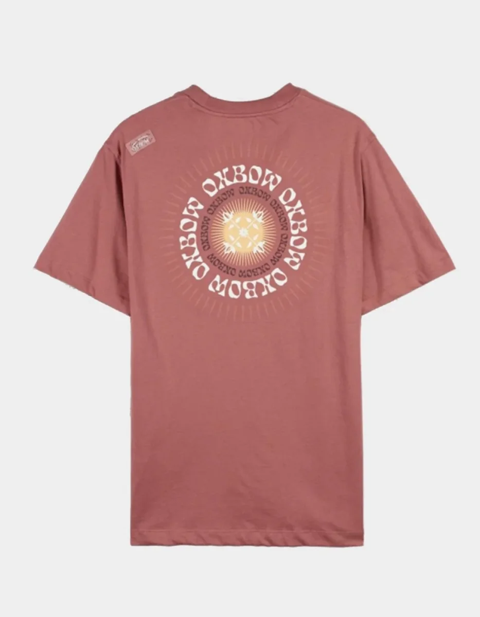Camiseta OXBOW SPIRAL - Washed Rose - Imagen 4