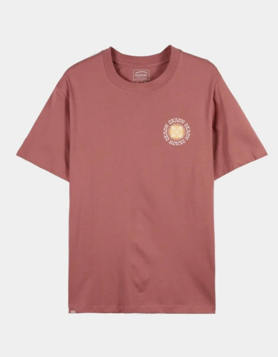 Camiseta OXBOW SPIRAL - Washed Rose - Imagen 5