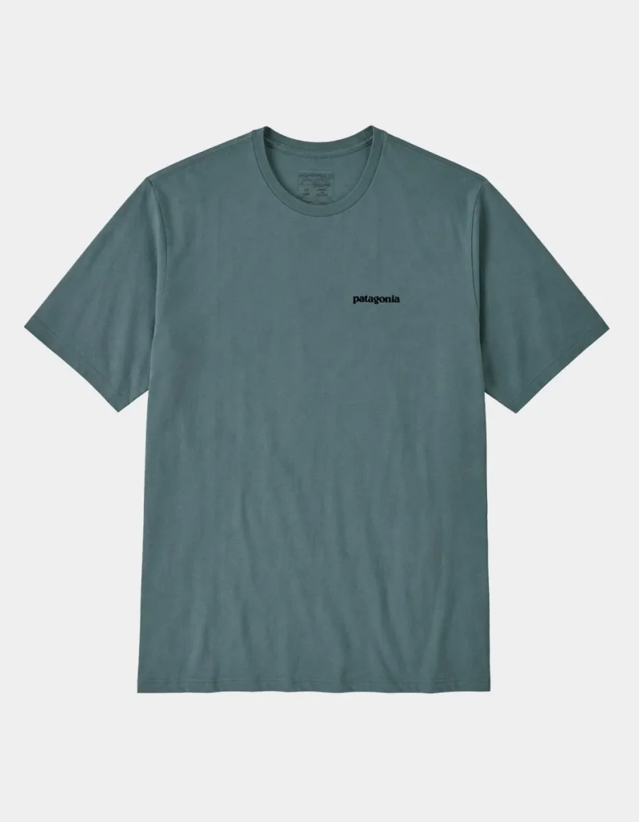 Camiseta PATAGONIA P-6 LOGO - Blue Sage - Imagen 3