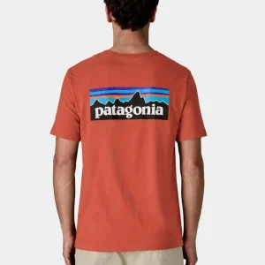 Camiseta PATAGONIA P-6 LOGO - Coal Orange
