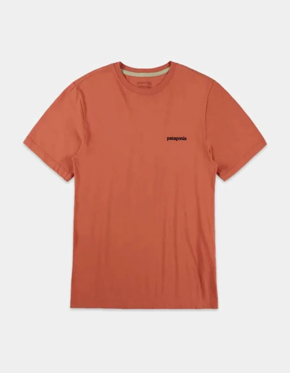 Camiseta PATAGONIA P-6 LOGO - Coal Orange - Imagen 4