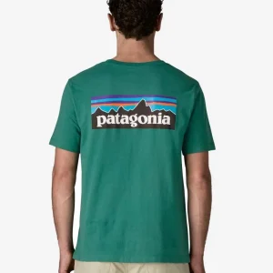 Camiseta PATAGONIA P-6 LOGO - Gem Green