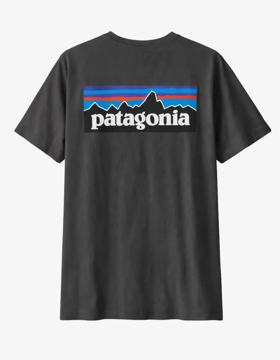 Camiseta PATAGONIA P-6 LOGO - Ink Black - Imagen 5
