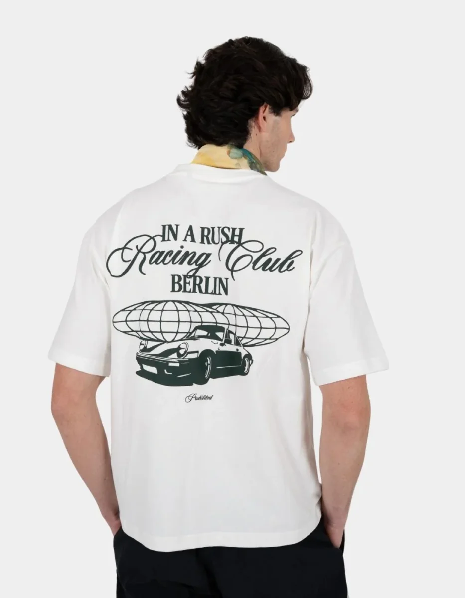 Camiseta PROHIBITED IN A RUSH - Off White
