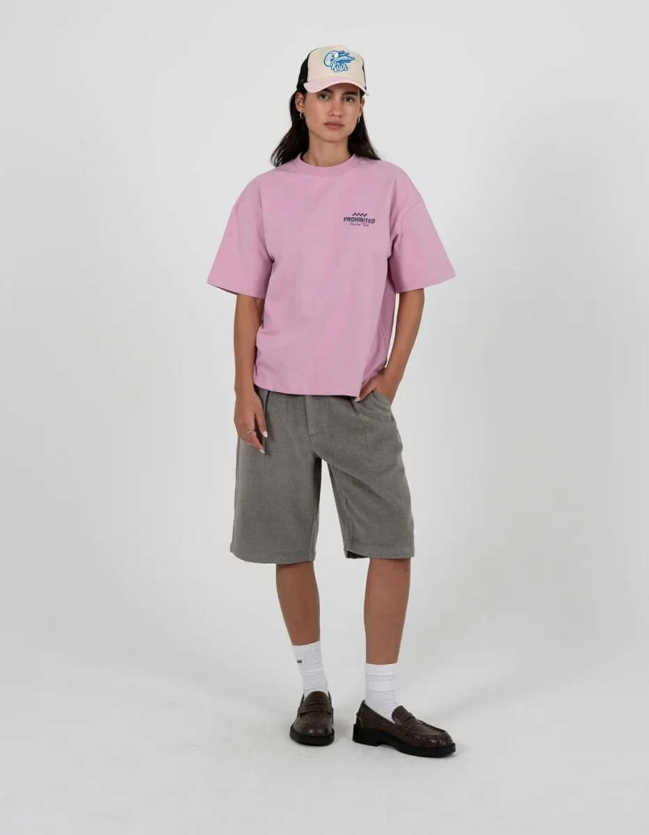 Camiseta PROHIBITED IN A RUSH - Rose - Imagen 8