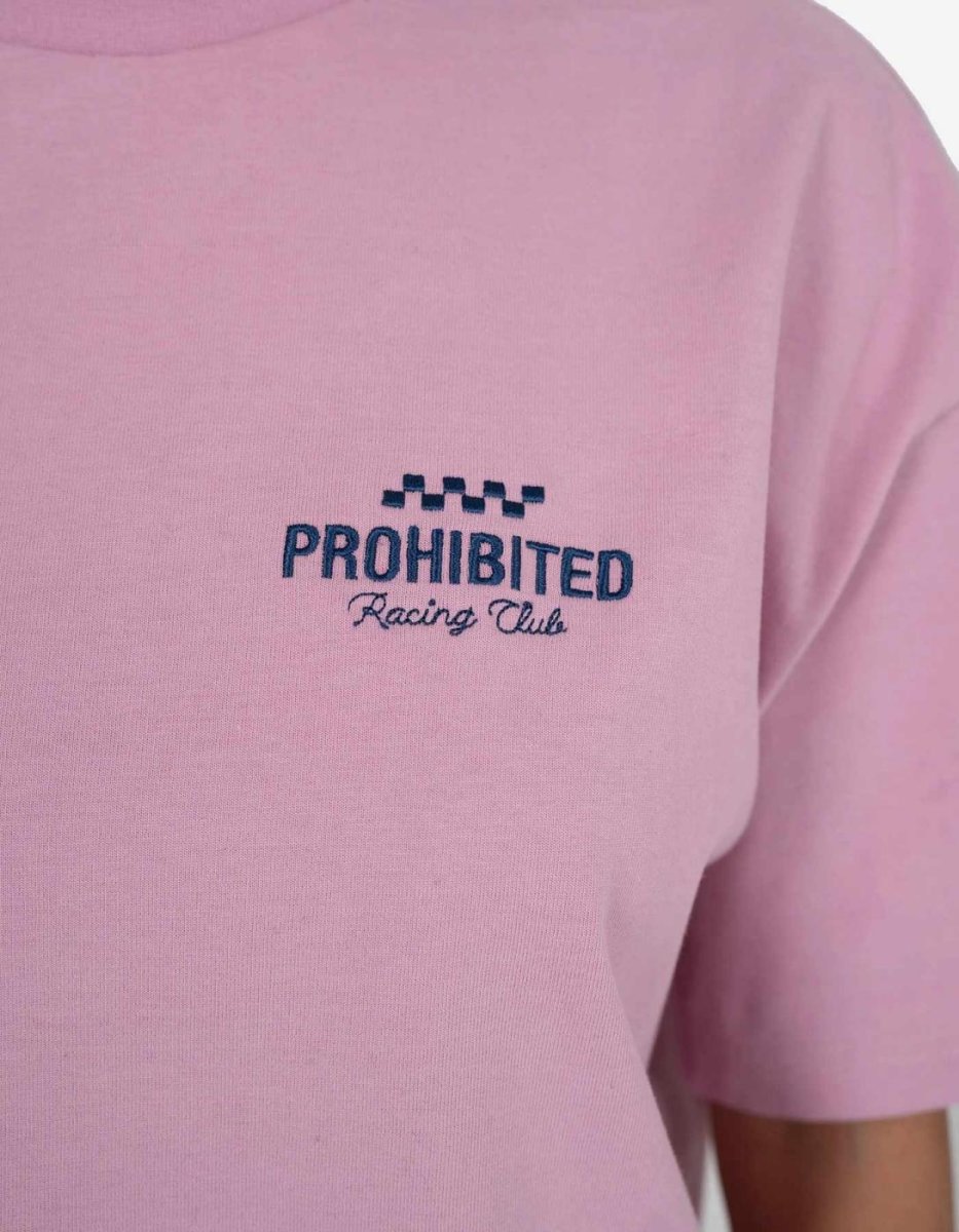 Camiseta PROHIBITED IN A RUSH - Rose - Imagen 4