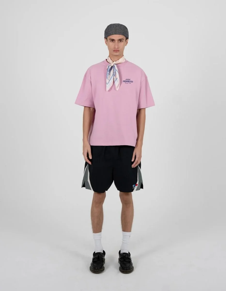 Camiseta PROHIBITED IN A RUSH - Rose - Imagen 6
