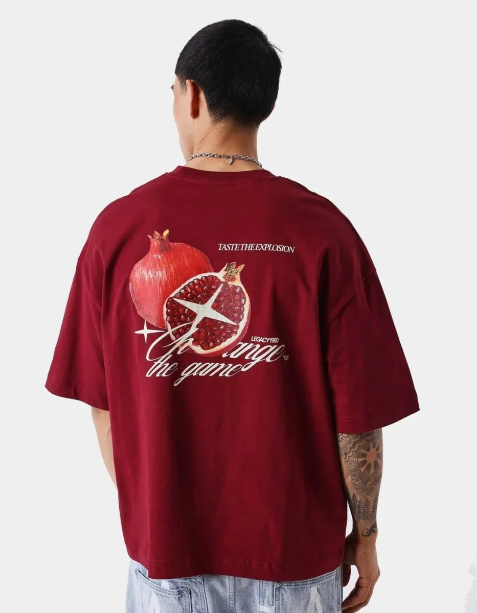 Camiseta PXP 2611167 - Burdeos - Imagen 3