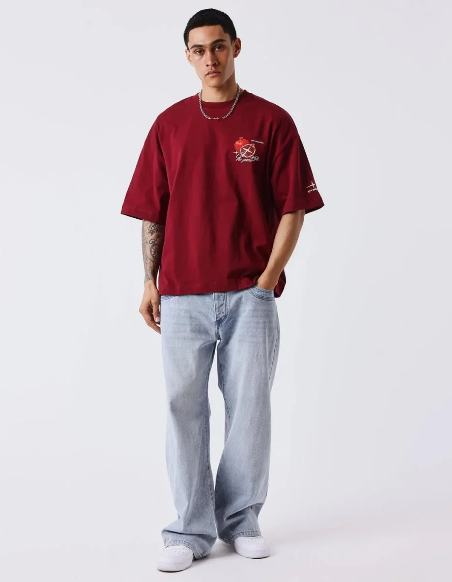 Camiseta PXP 2611167 - Burdeos - Imagen 4