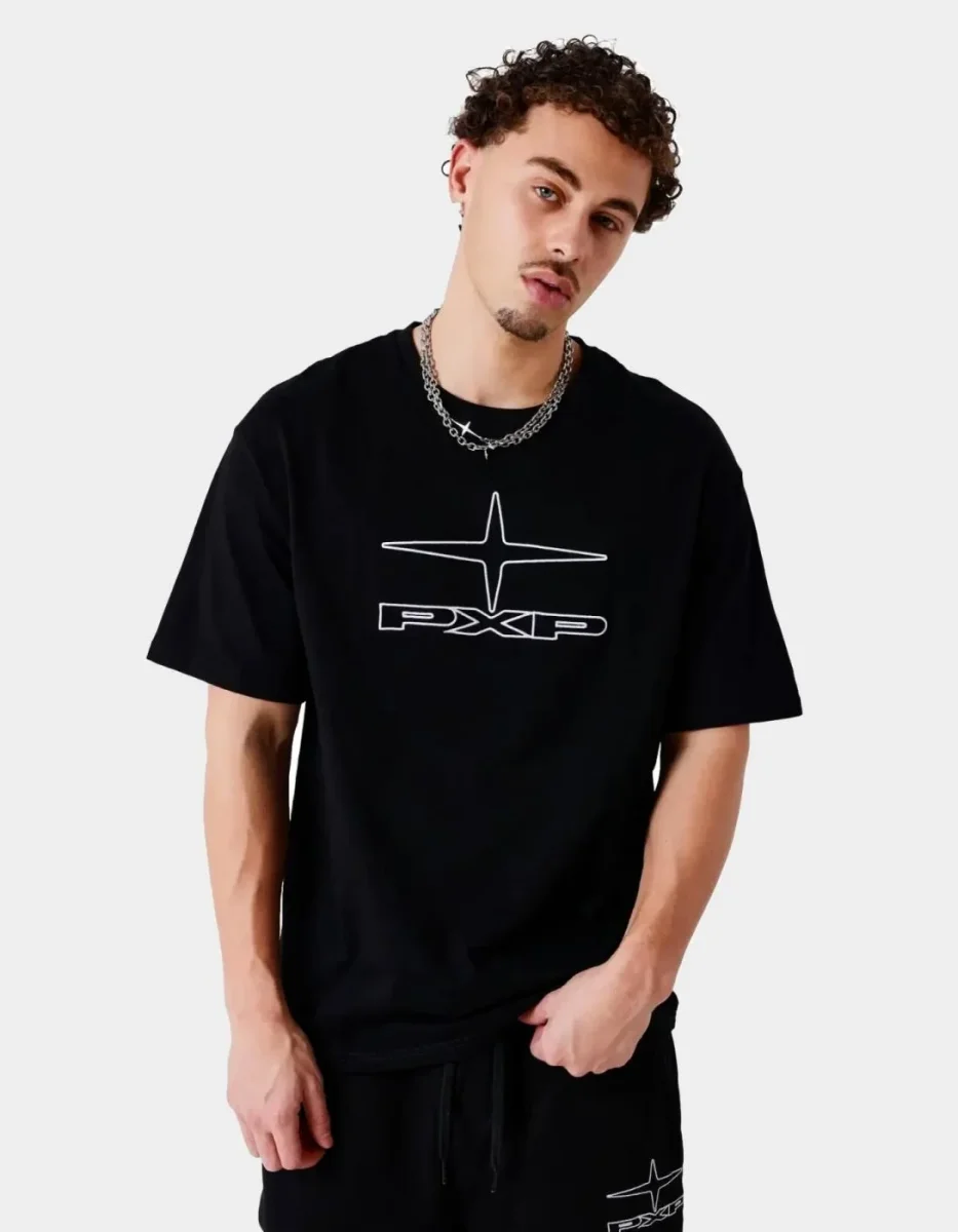 Camiseta PXP FL25101 - Black - Imagen 2