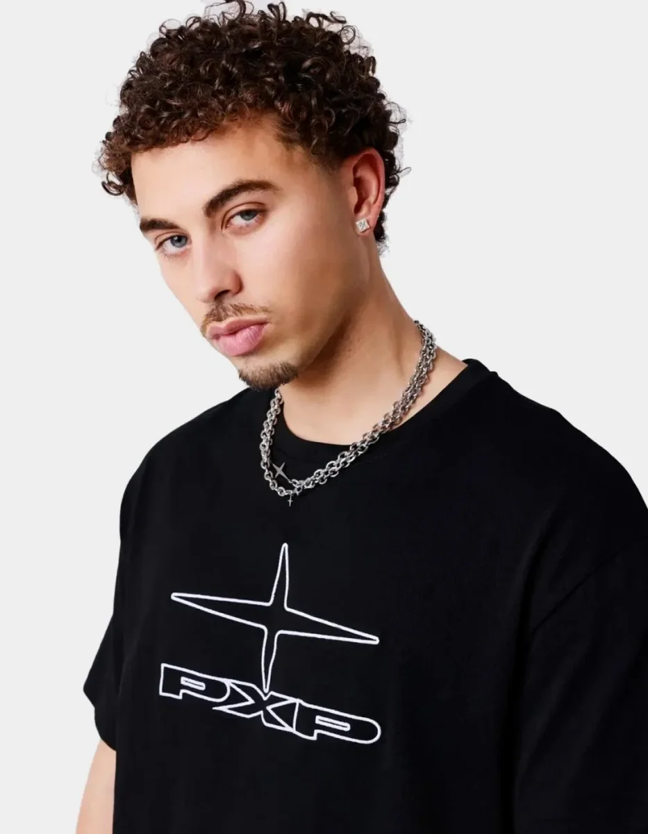 Camiseta PXP FL25101 - Black - Imagen 3