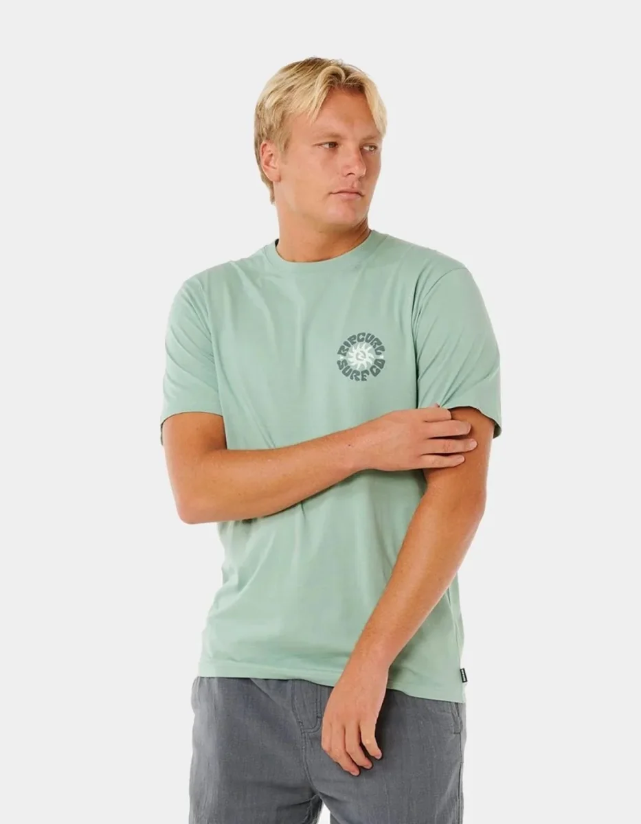 Camiseta RIP CURL PACIFIC RINSE CIRCLE - Aloe - Imagen 2