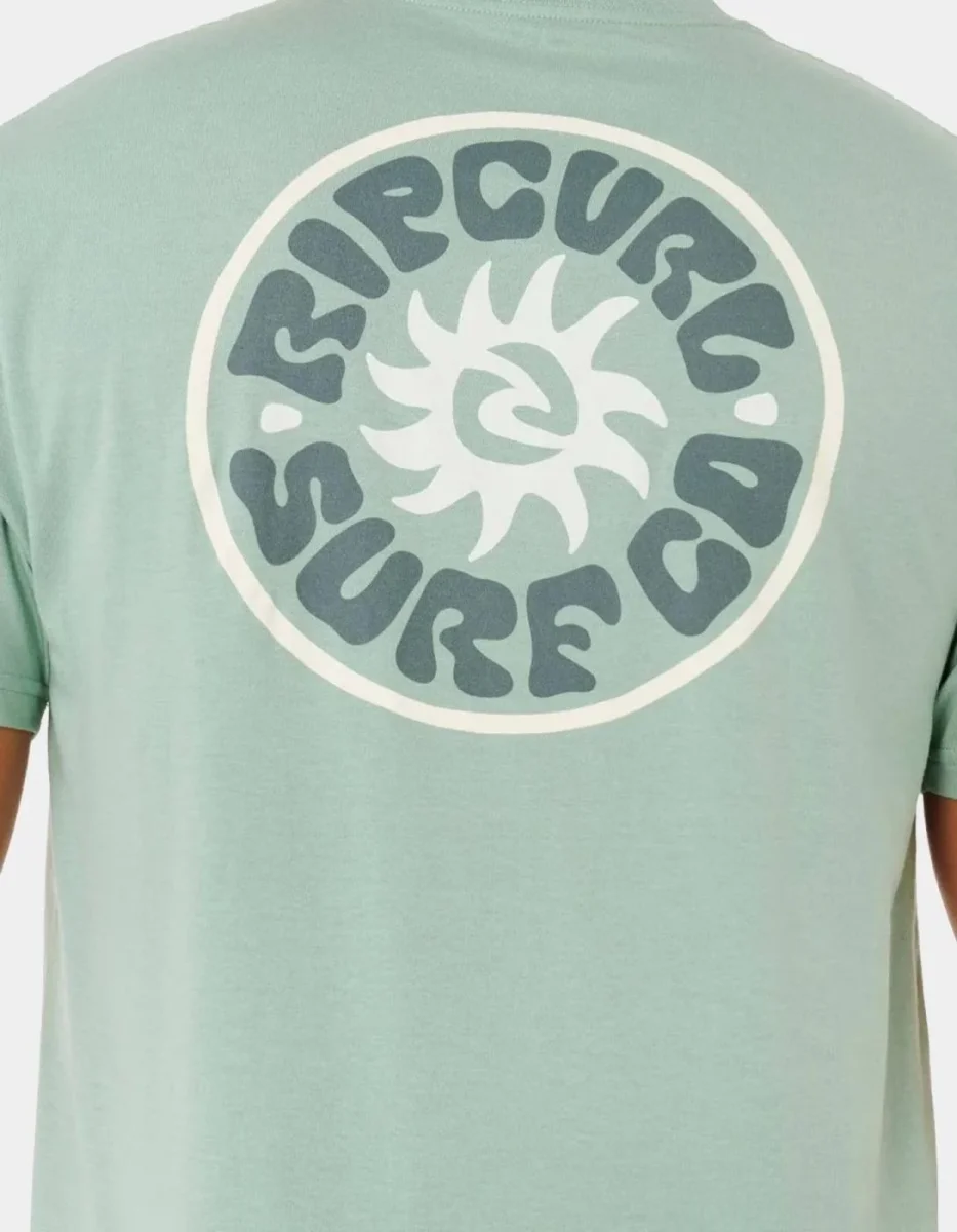 Camiseta RIP CURL PACIFIC RINSE CIRCLE - Aloe - Imagen 4