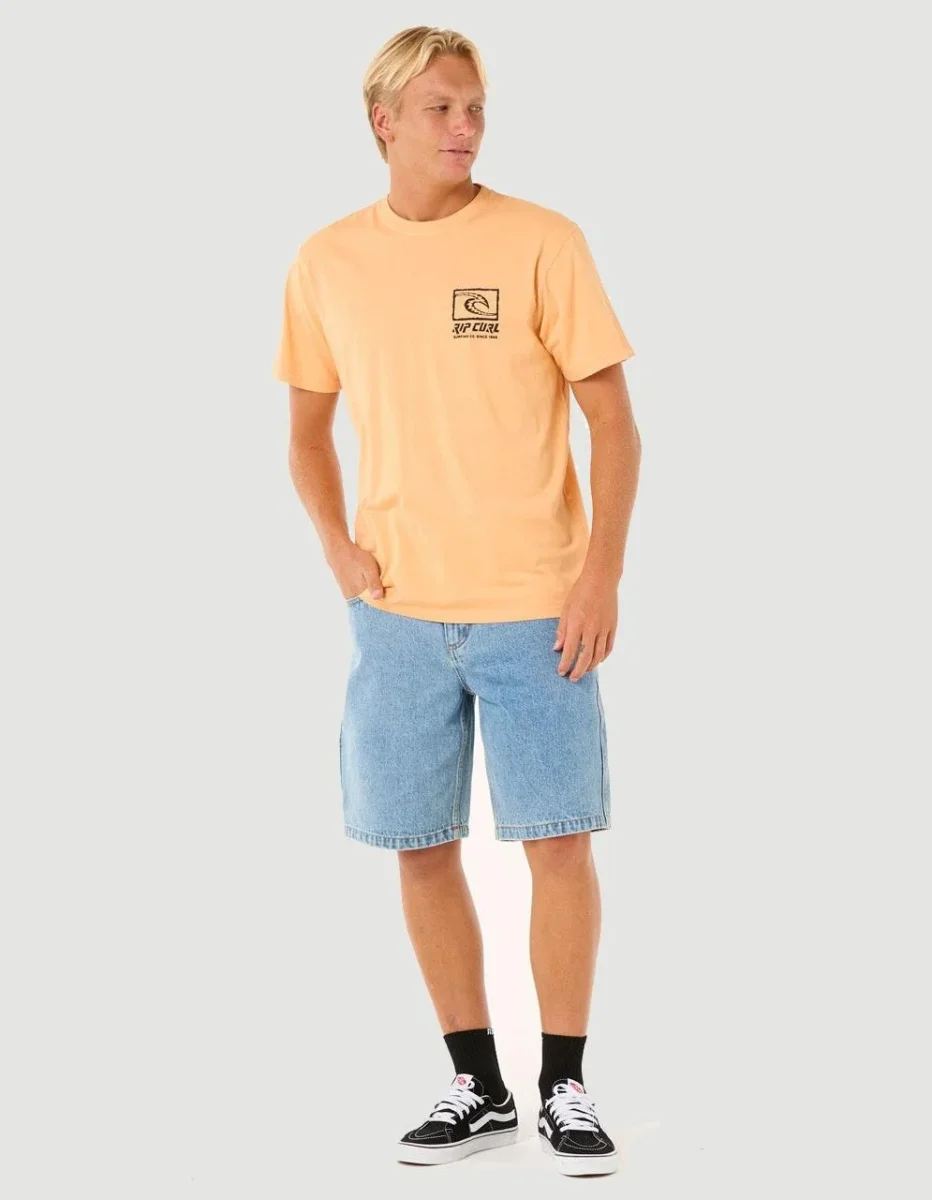 Camiseta RIP CURL RAW ENERGY TRAD - Mandarin Zest - Imagen 6