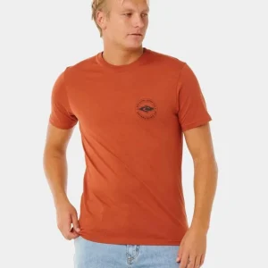 Camiseta RIP CURL STAPLE - Baked Clay
