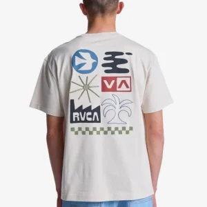 Camiseta RVCA MIRAGE - Moonbeam