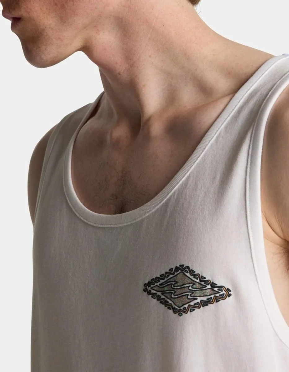Camiseta Tirantes CRAYON WAVE - White - Imagen 4