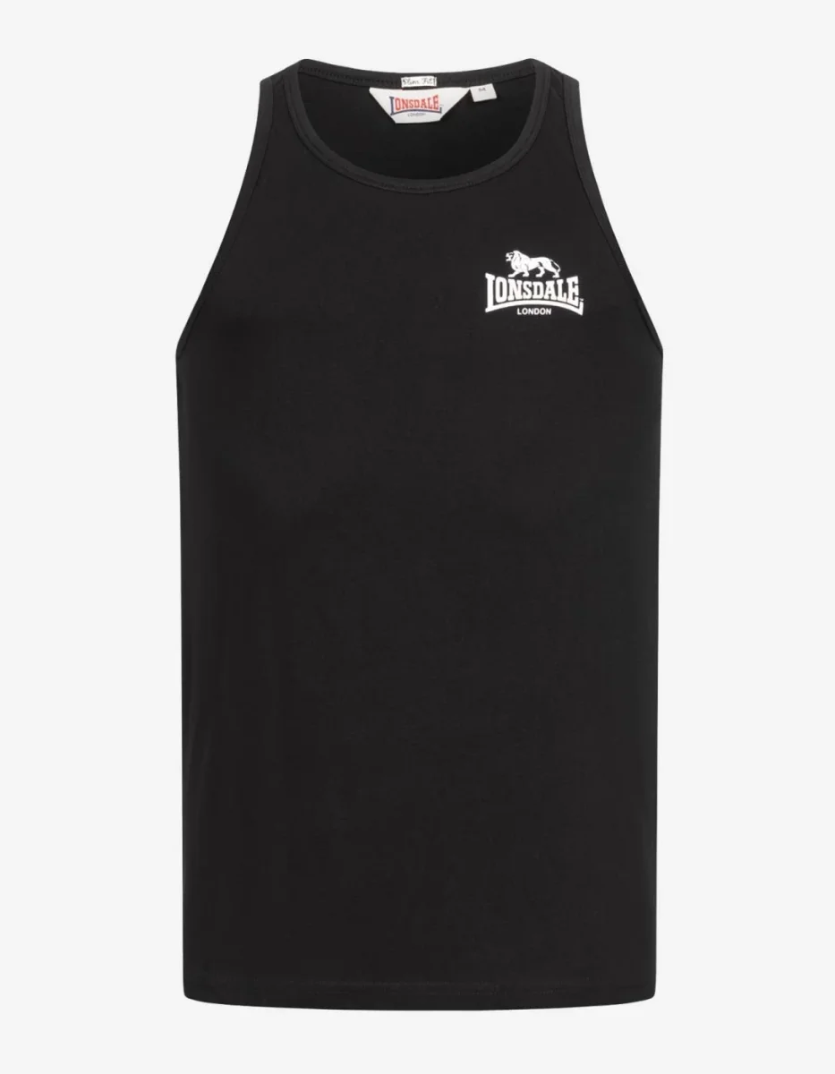 Camiseta Tirantes LONSDALE DOLTON - Black/White - Imagen 6