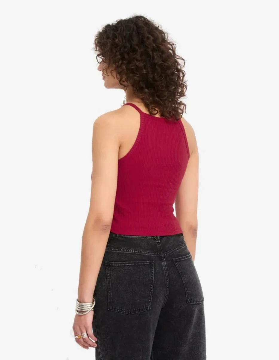 Camiseta Tirantes VOLCOM LEELEE - Deep Red - Imagen 3