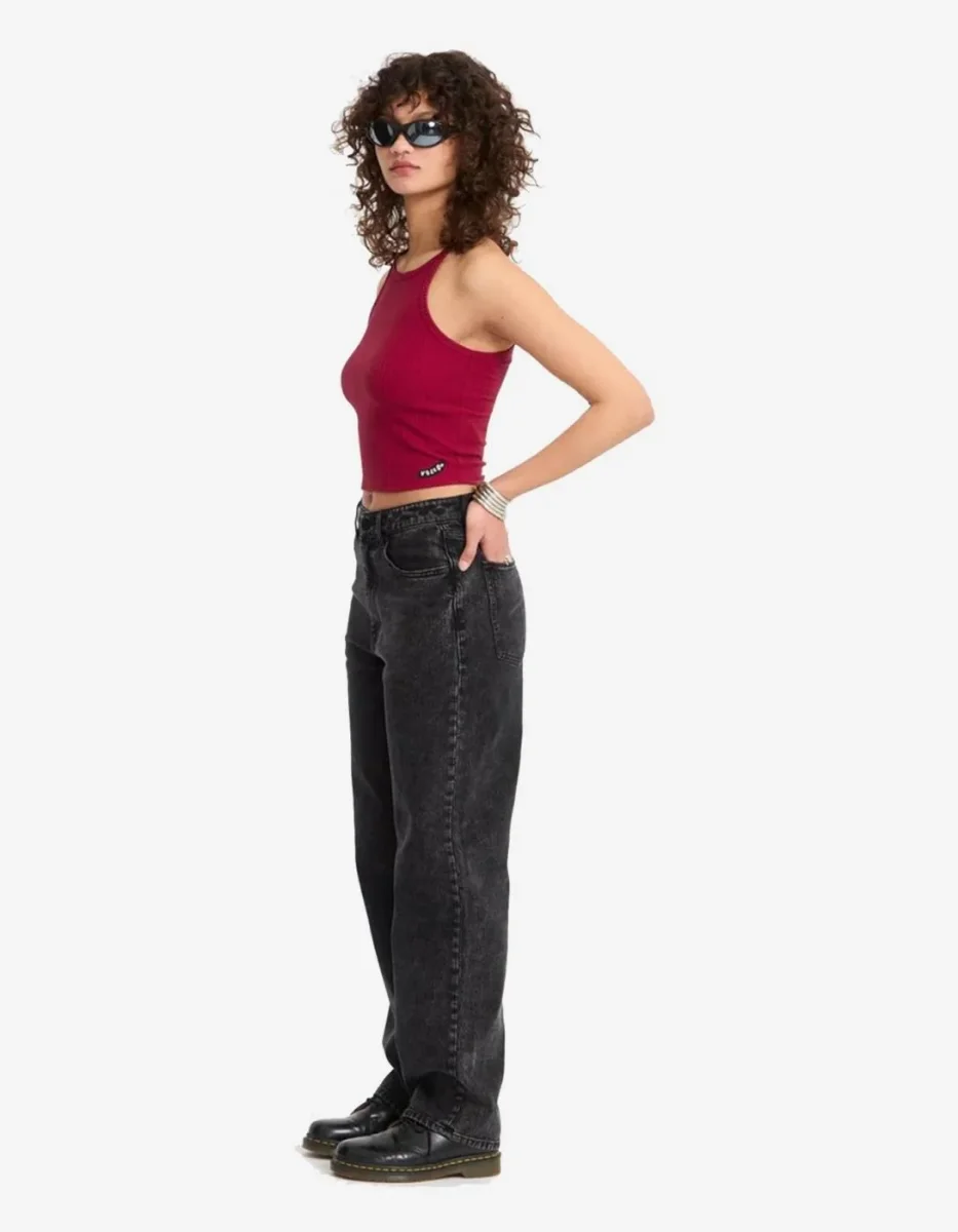 Camiseta Tirantes VOLCOM LEELEE - Deep Red - Imagen 4