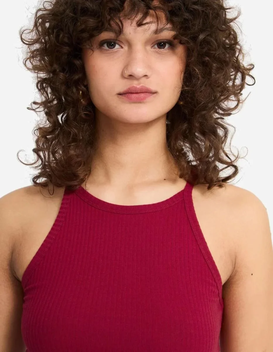 Camiseta Tirantes VOLCOM LEELEE - Deep Red - Imagen 6