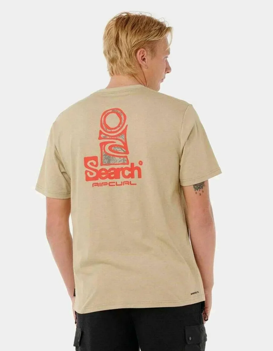 Camiseta VAPORCOOL SEARCH STACK - Sand Dune - Imagen 3