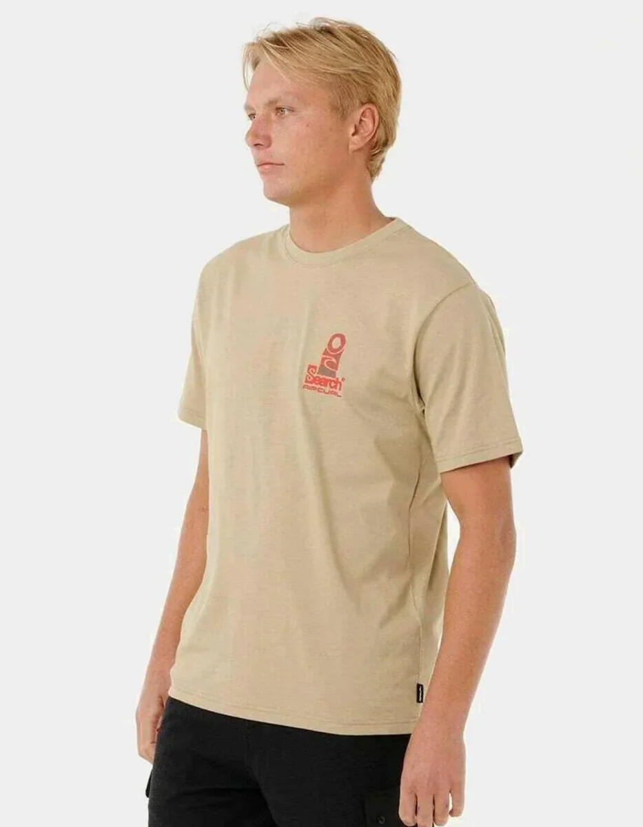 Camiseta VAPORCOOL SEARCH STACK - Sand Dune - Imagen 4