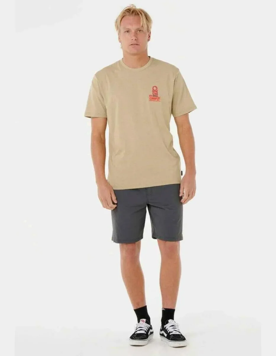 Camiseta VAPORCOOL SEARCH STACK - Sand Dune - Imagen 5