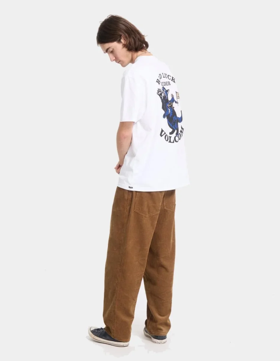 Camiseta VOLCOM BAD LUCK - White - Imagen 4