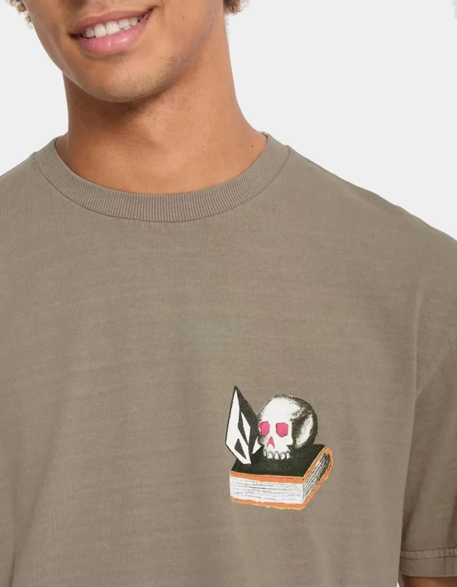 Camiseta VOLCOM BOILER - Earth - Imagen 4